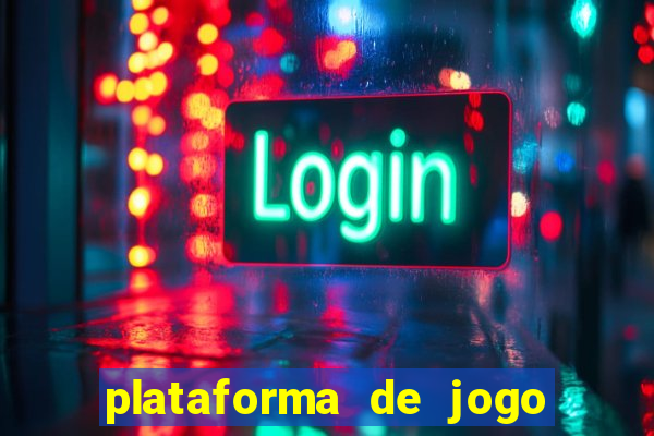 plataforma de jogo nova pagando